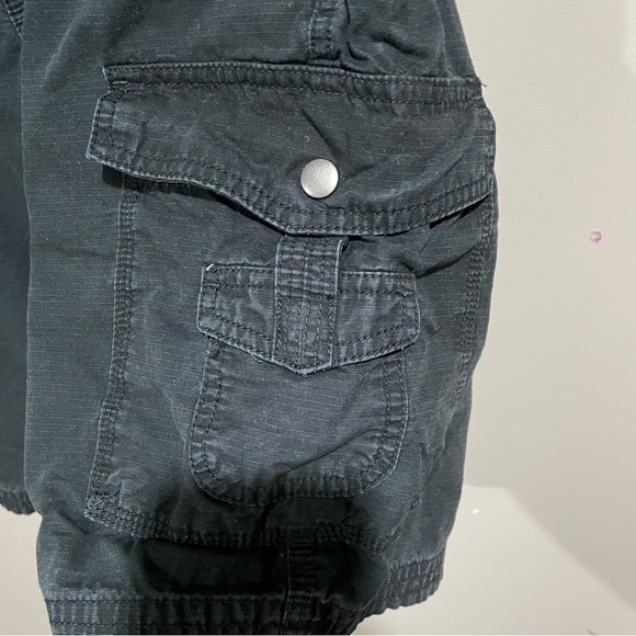 BRITCHES MEN'S BLACK CARGO SHORTS - Picture 2 of 7